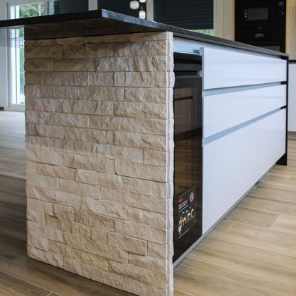 5/5  Móvel tipo ilha em termolaminado