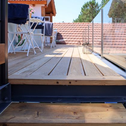 2/2  Deck em pinho