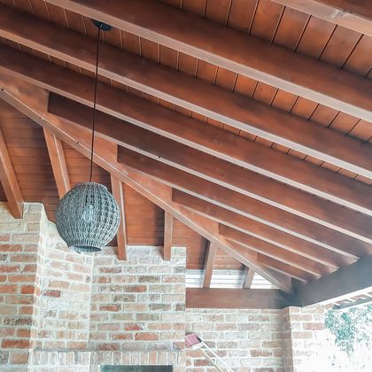 1/2  Vigamento de telhado exterior